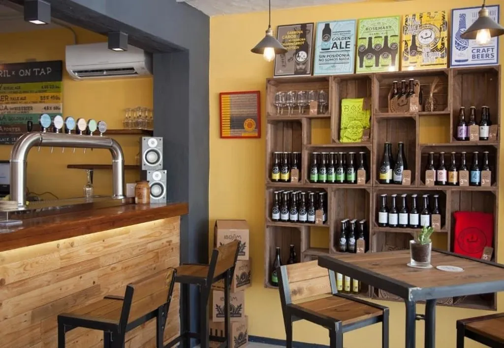 Interno del tour della birra