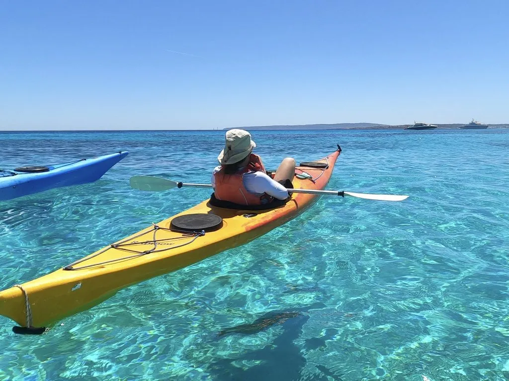 Kayak e snorkeling