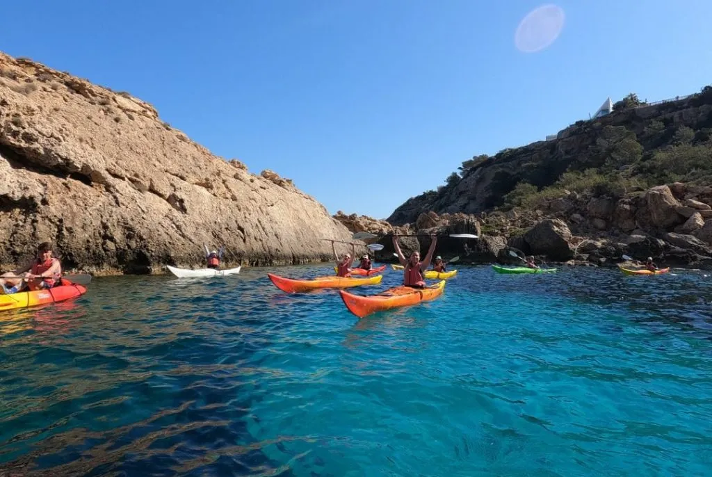 Kayak e snorkeling