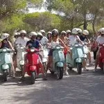 Tour in Vespa